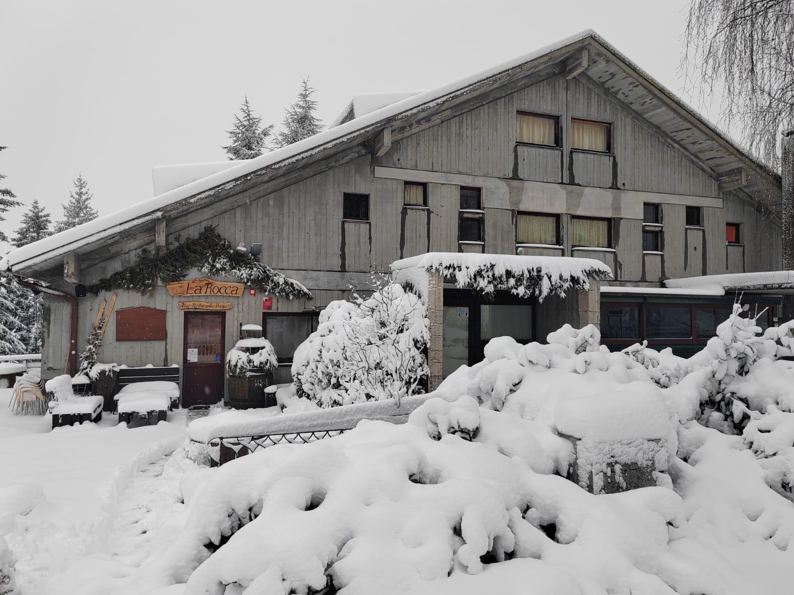 La Rocca sotto la neve